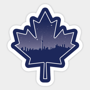 Toronto Maple Leafs Skyline Sticker